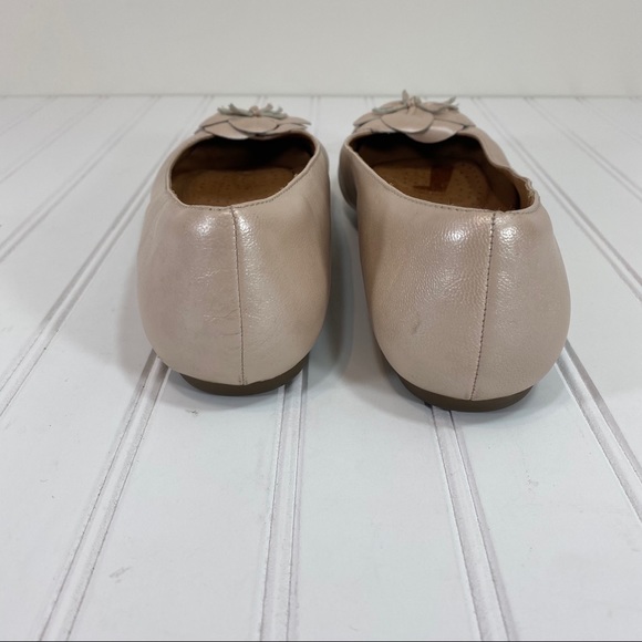 Clarks Aldea blush leather ballet flats - Picture 5 of 6